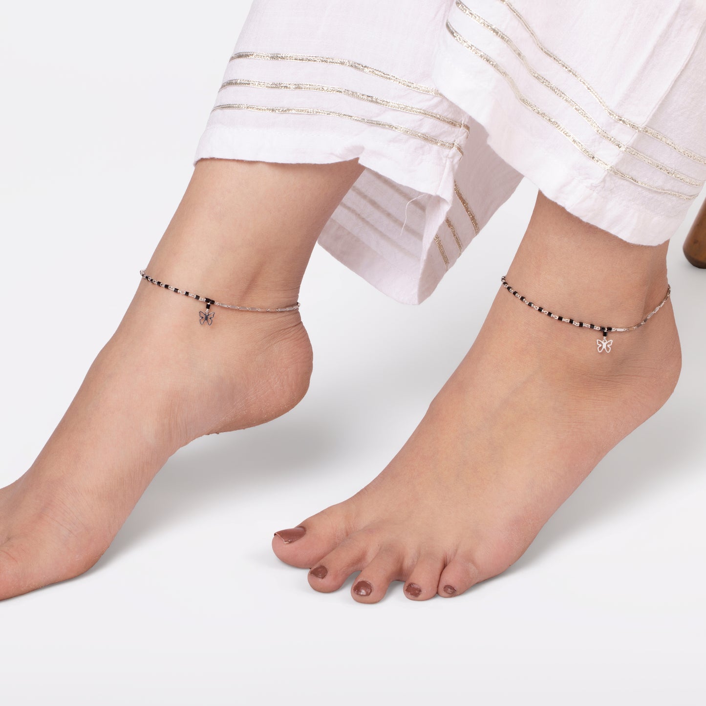 Butterfly Charm Anklet