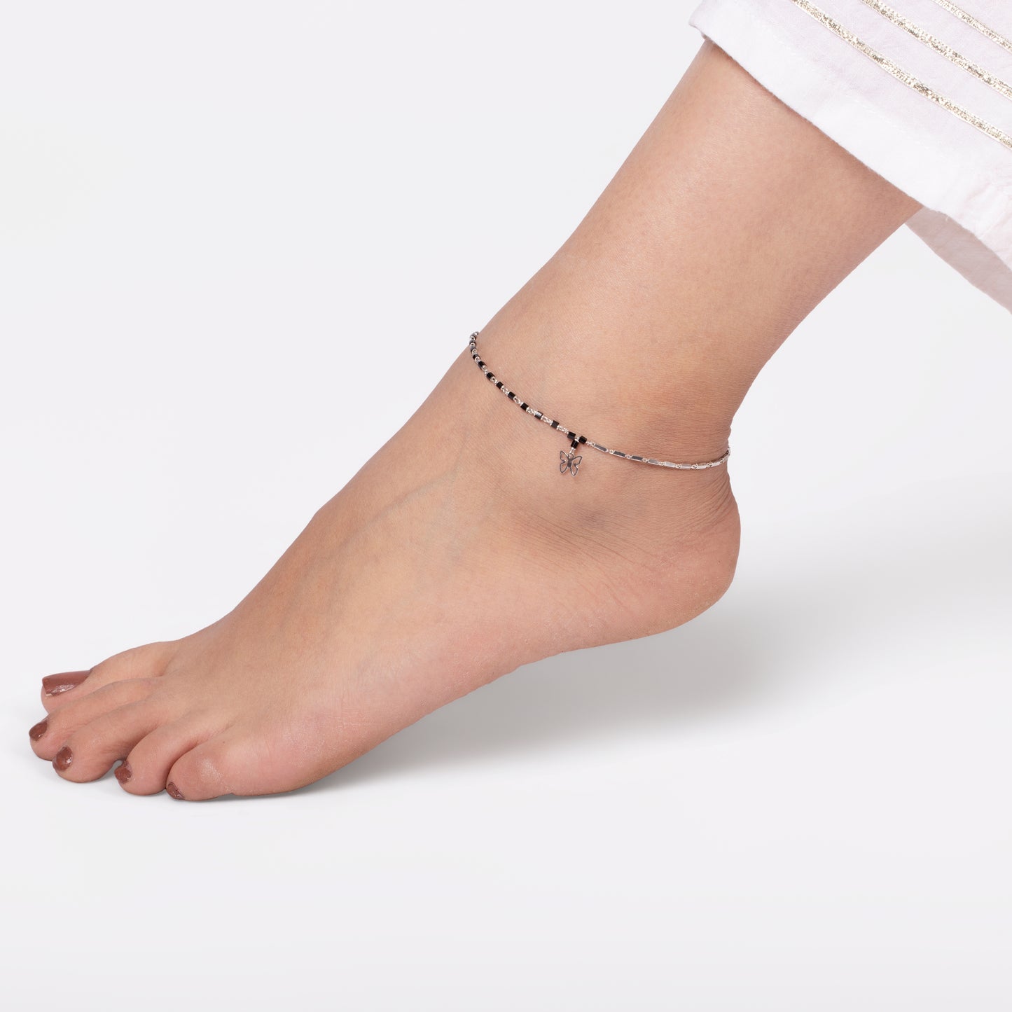 Butterfly Charm Anklet