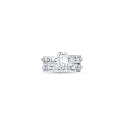 Celeste Royale Silver Stack Ring