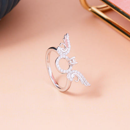 Celestial Wing Silver Ring
