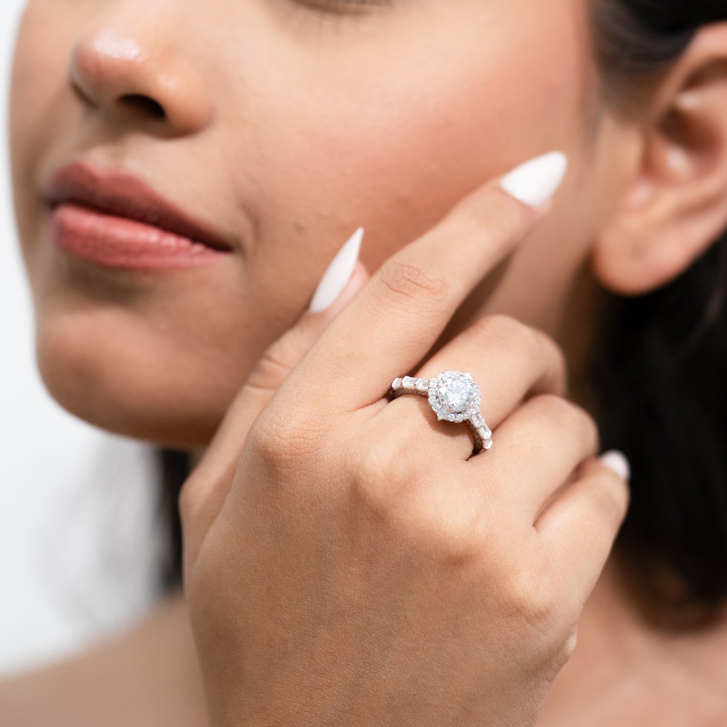 Celestial Halo Silver Ring