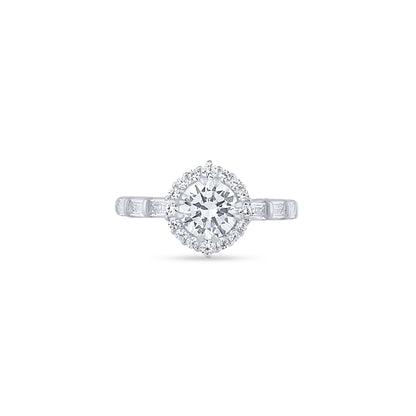 Celestial Halo Silver Ring