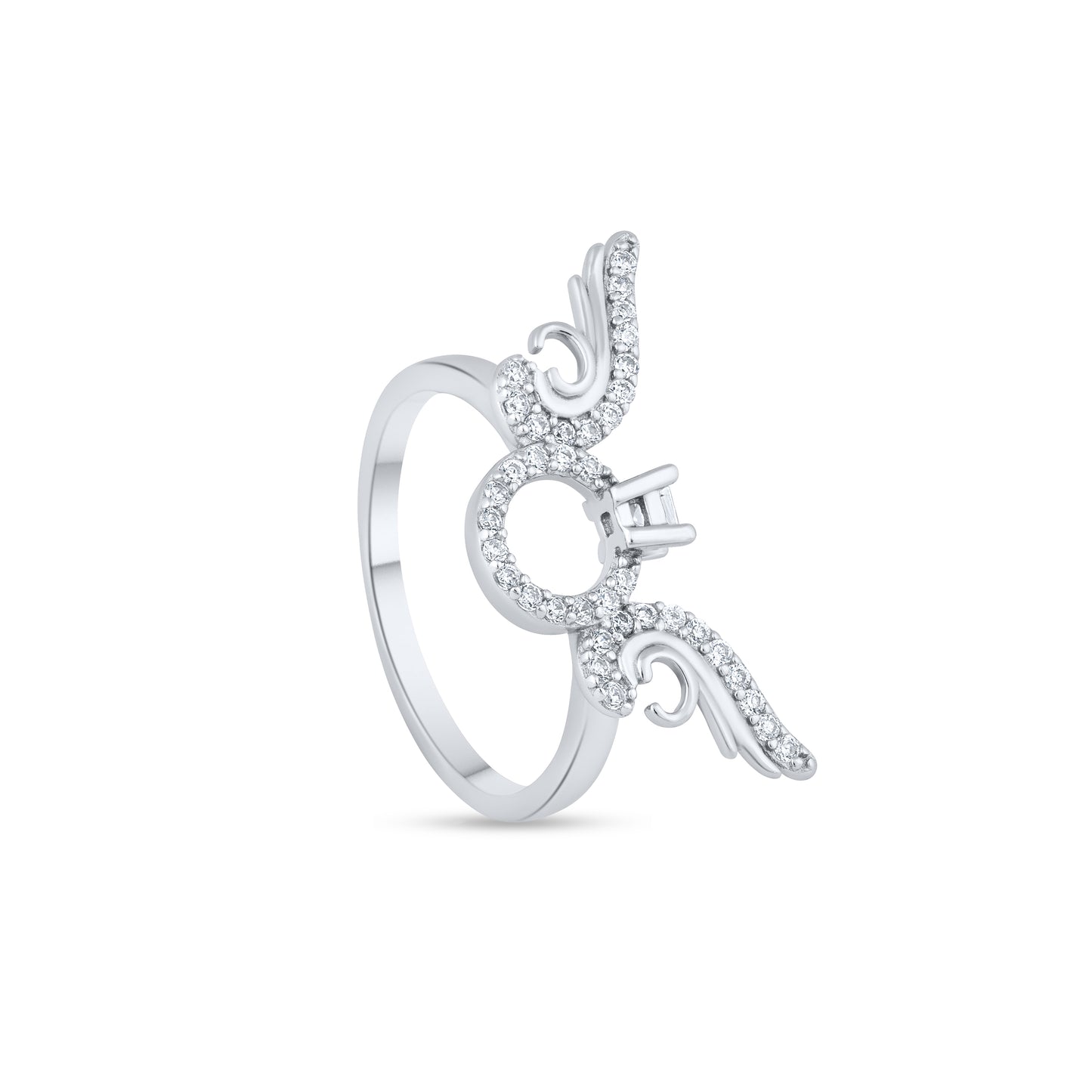 Celestial Wing Silver Ring