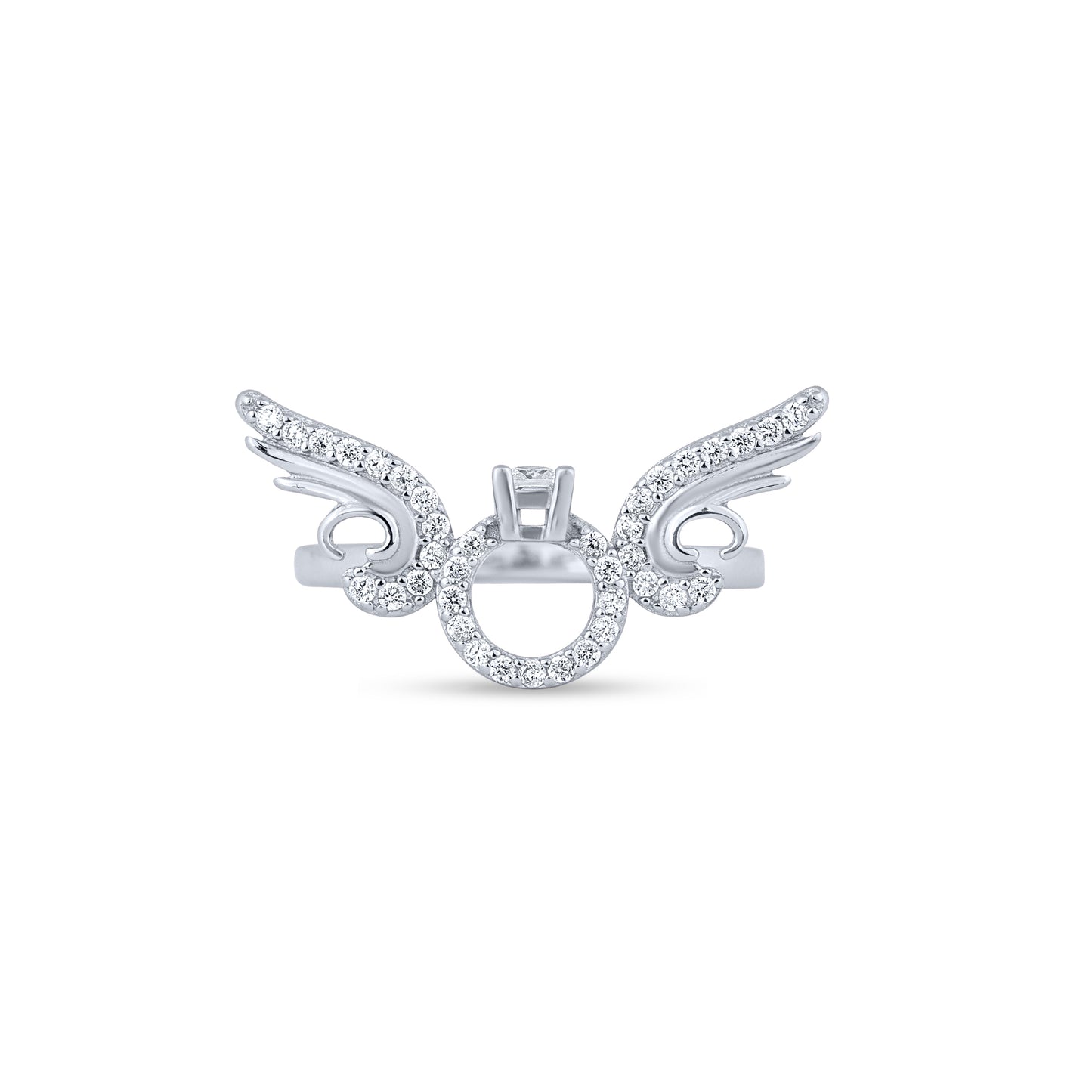 Celestial Wing Silver Ring