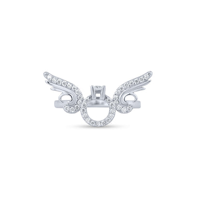Celestial Wing Silver Ring
