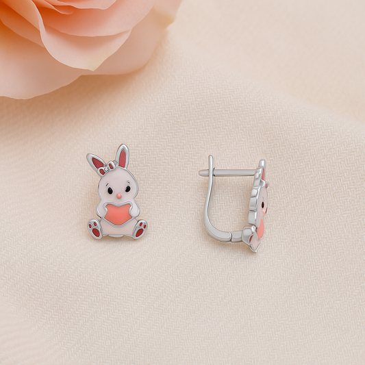 Bunny Love Kids Earrings