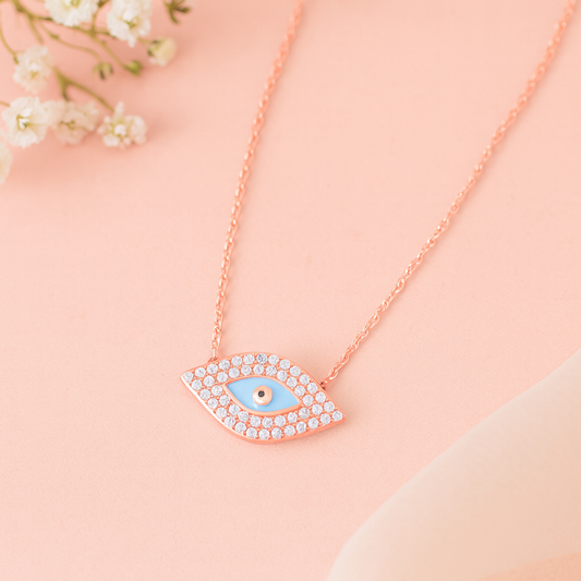 Blush Guardian Pendant Necklace