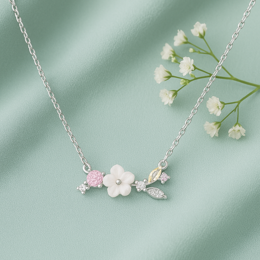 Blush Bloom Necklace