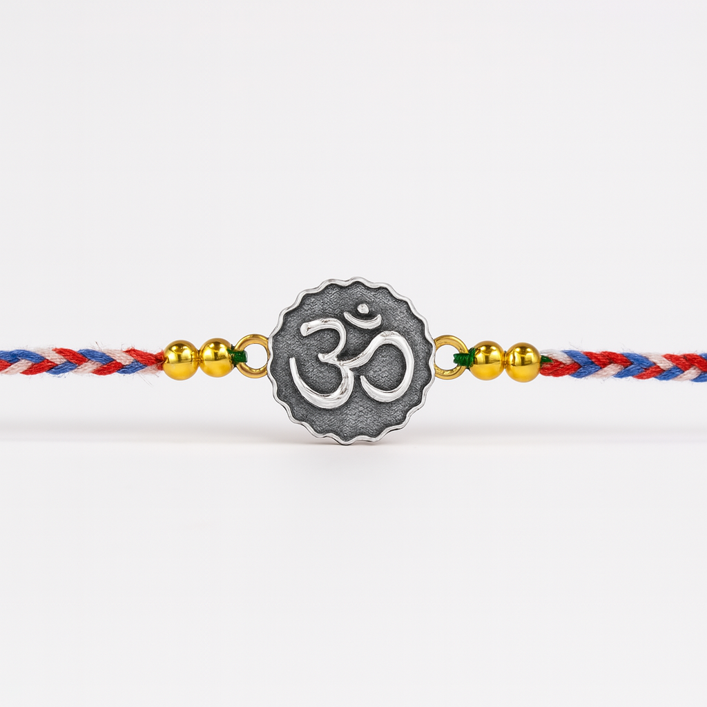 Om Blossom Rakhi