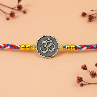 Om Blossom Rakhi