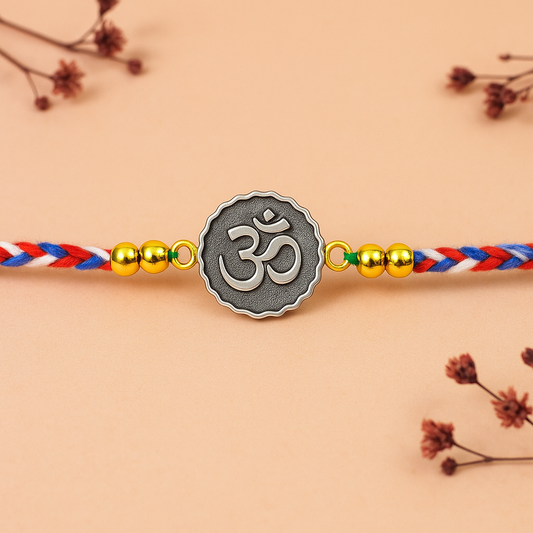 Om Blossom Rakhi