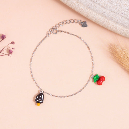 Choco Cherry Delight Bracelet
