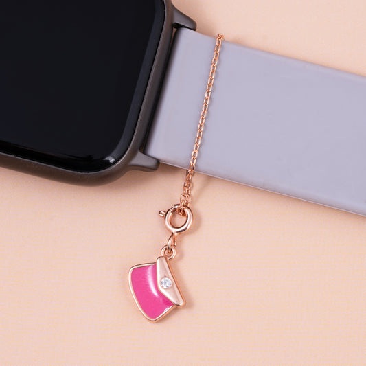 Clutch Sync Rose Gold Charm