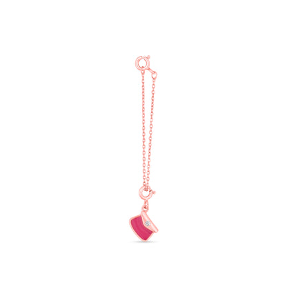 Clutch Sync Rose Gold Charm