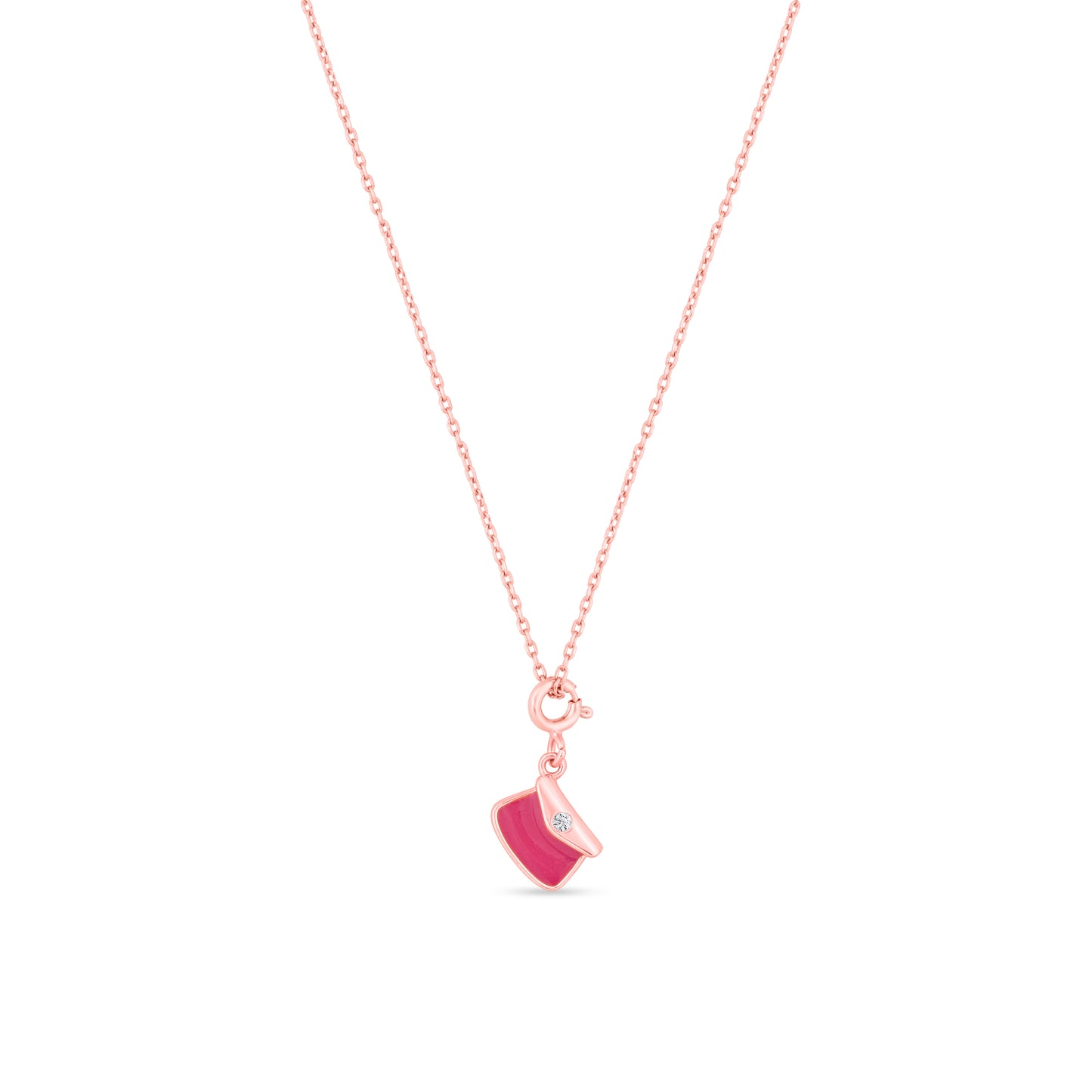 Clutch Sync Rose Gold Charm