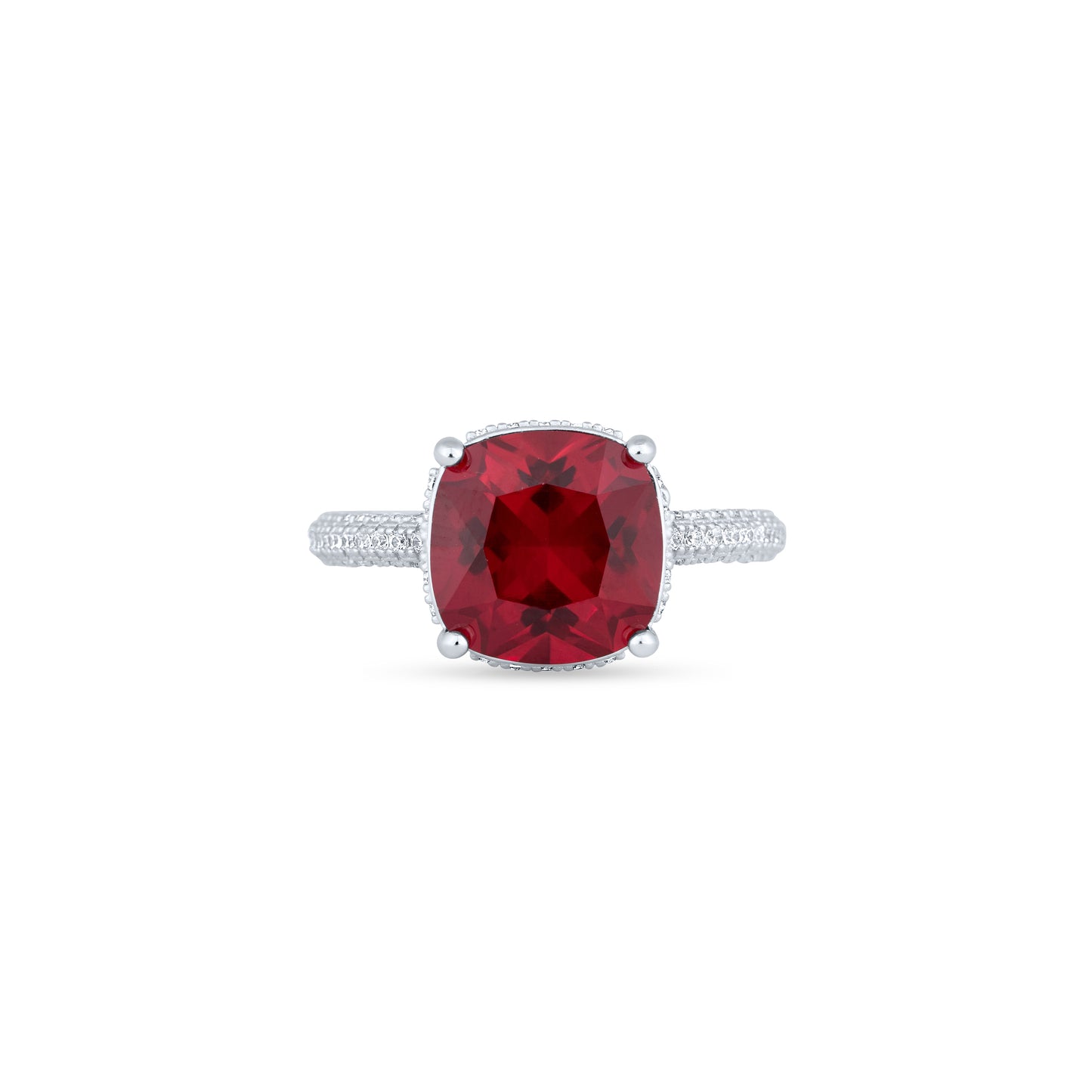 Crimson Crown Ring