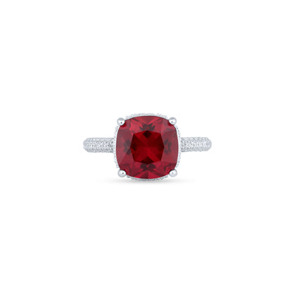 Crimson Crown Ring