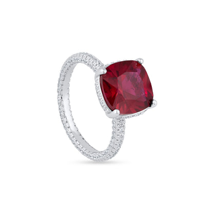 Crimson Crown Ring