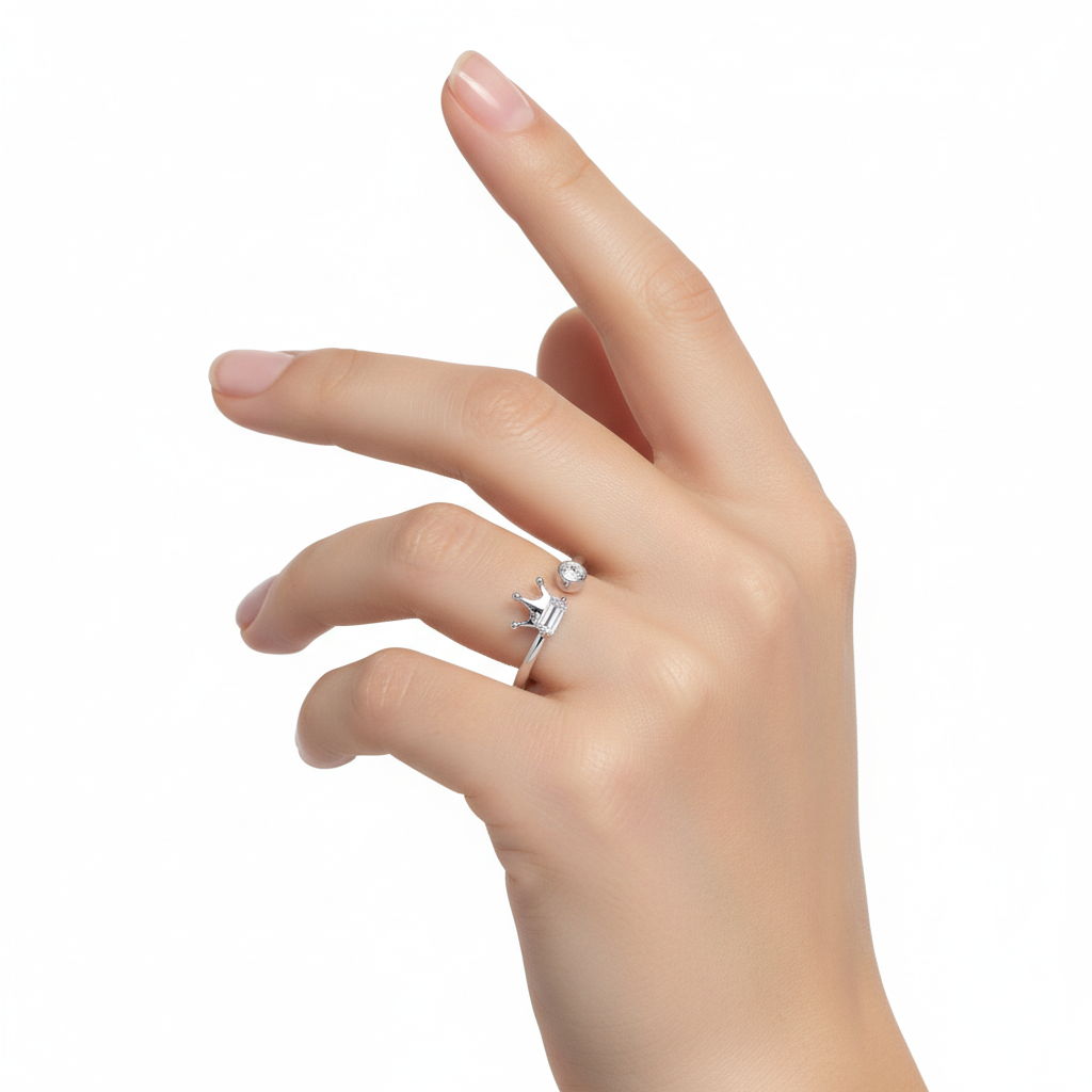 Crown Whisper Ring