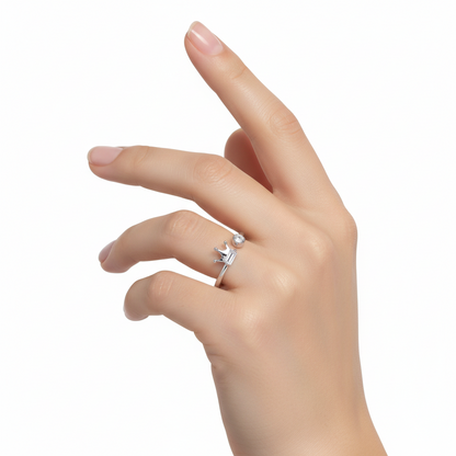 Crown Whisper Ring