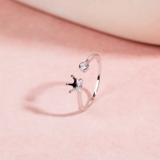 Crown Whisper Ring