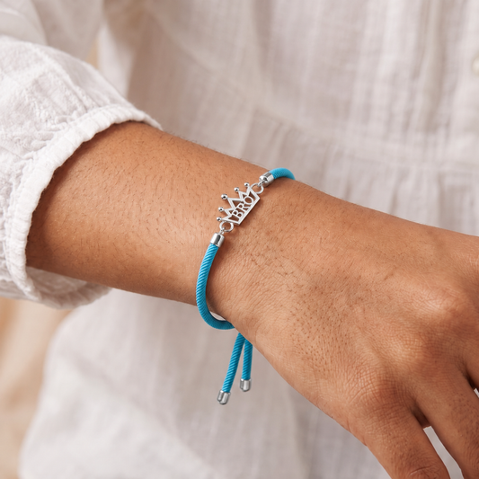 Crown Bro Silver Rakhi