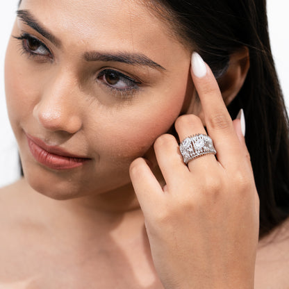 Crystal Weave Ring