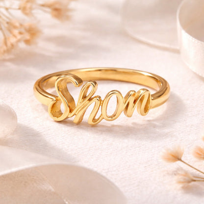 Custom Script Name Ring