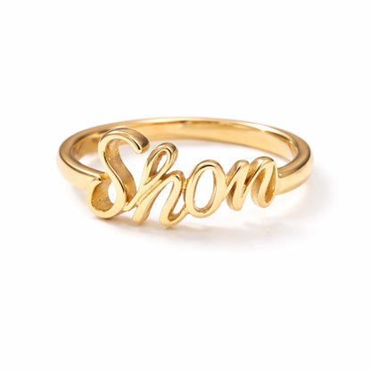 Custom Script Name Ring