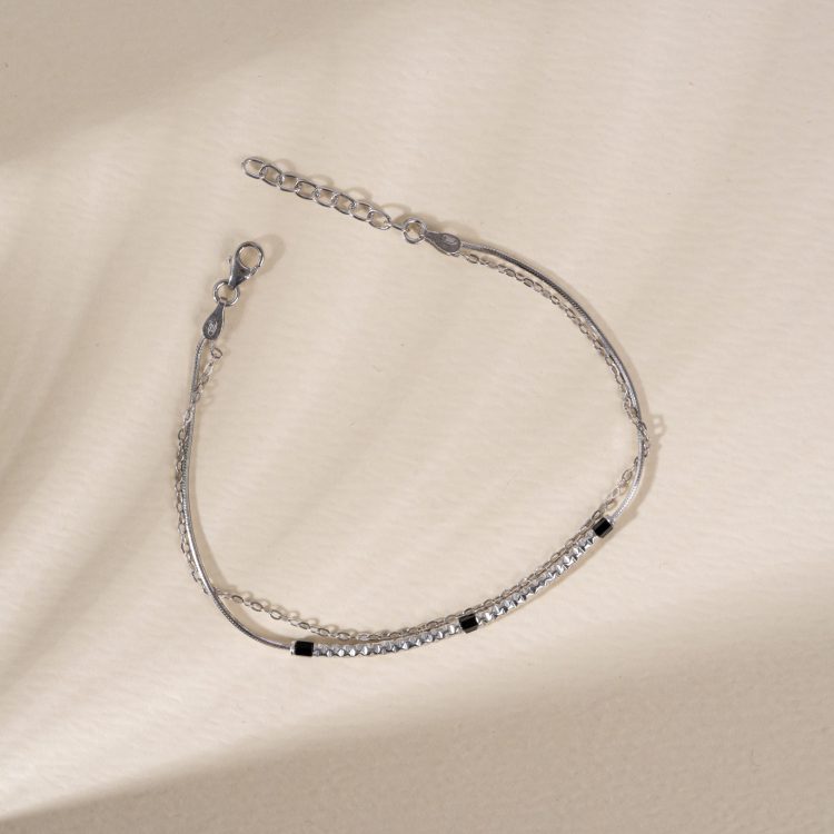 Obsidian Trail Bracelet