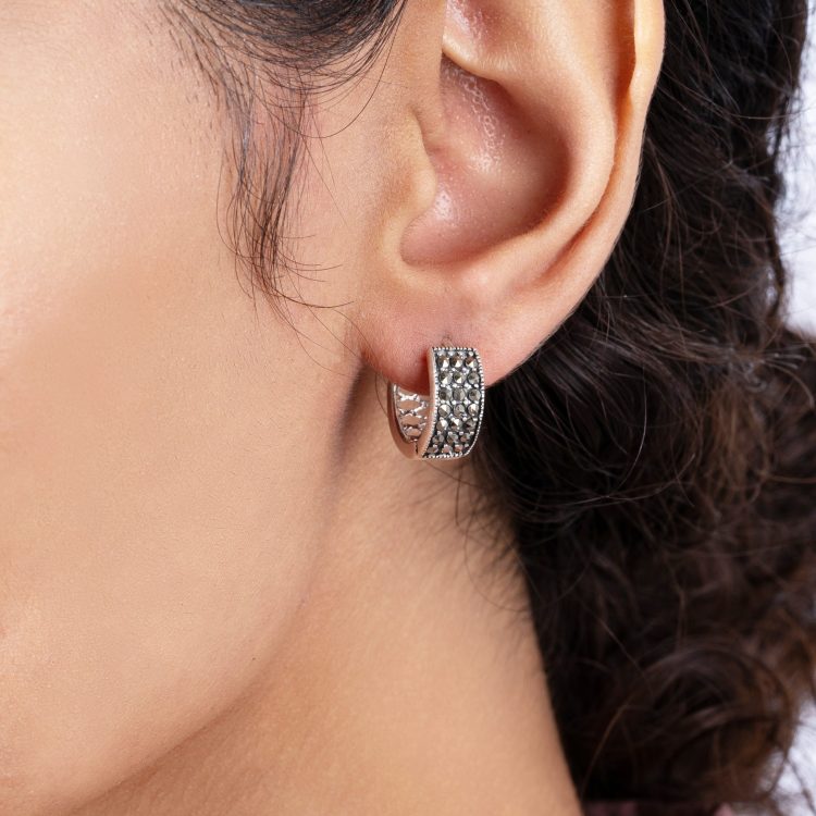 Gothic Matrix Hoops