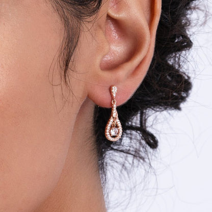 Glistening Cascade Earrings