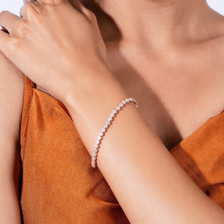 Frosted Petals Bracelet