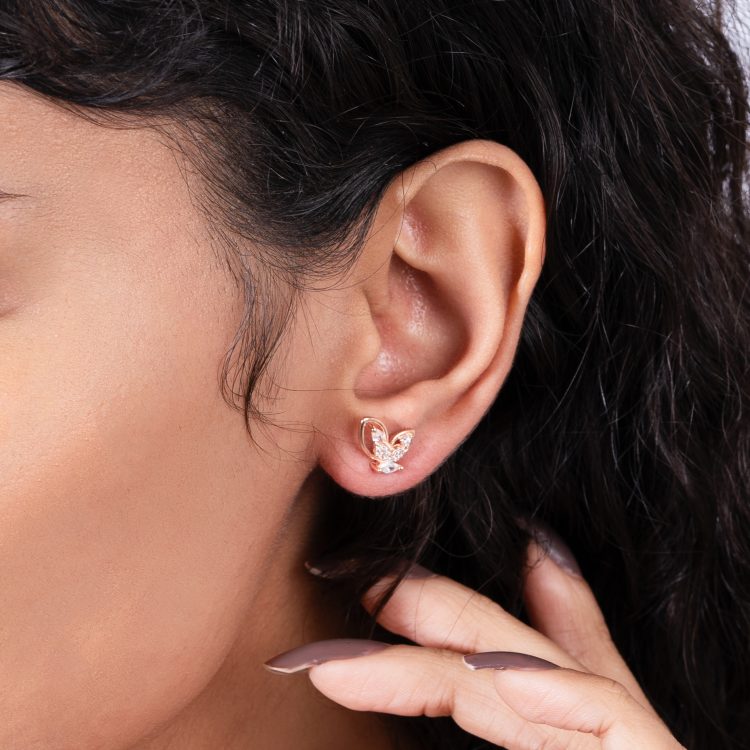 Butterfly Ballet Studs