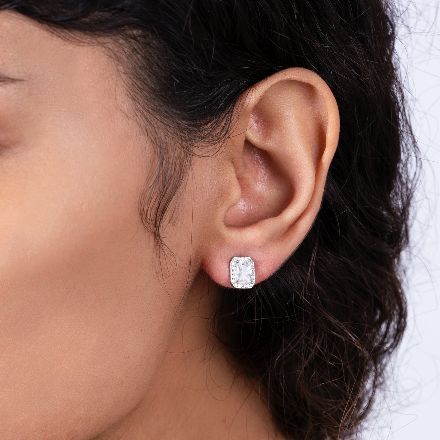 Sparkle Frame Earrings