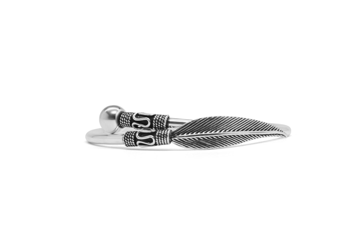 Mystic Feather Adjustable Bangle
