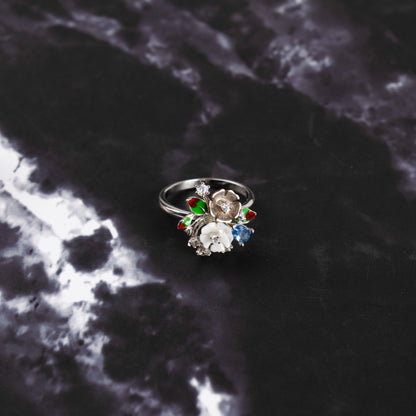Radiant Blossom Luminaire Ring
