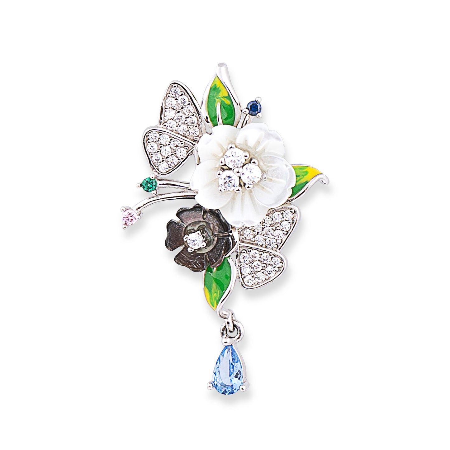 Floral Symphony of Gold & Green Set