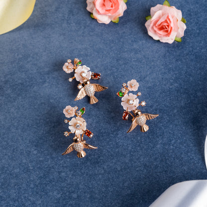 Floating Blooms and Wings Set