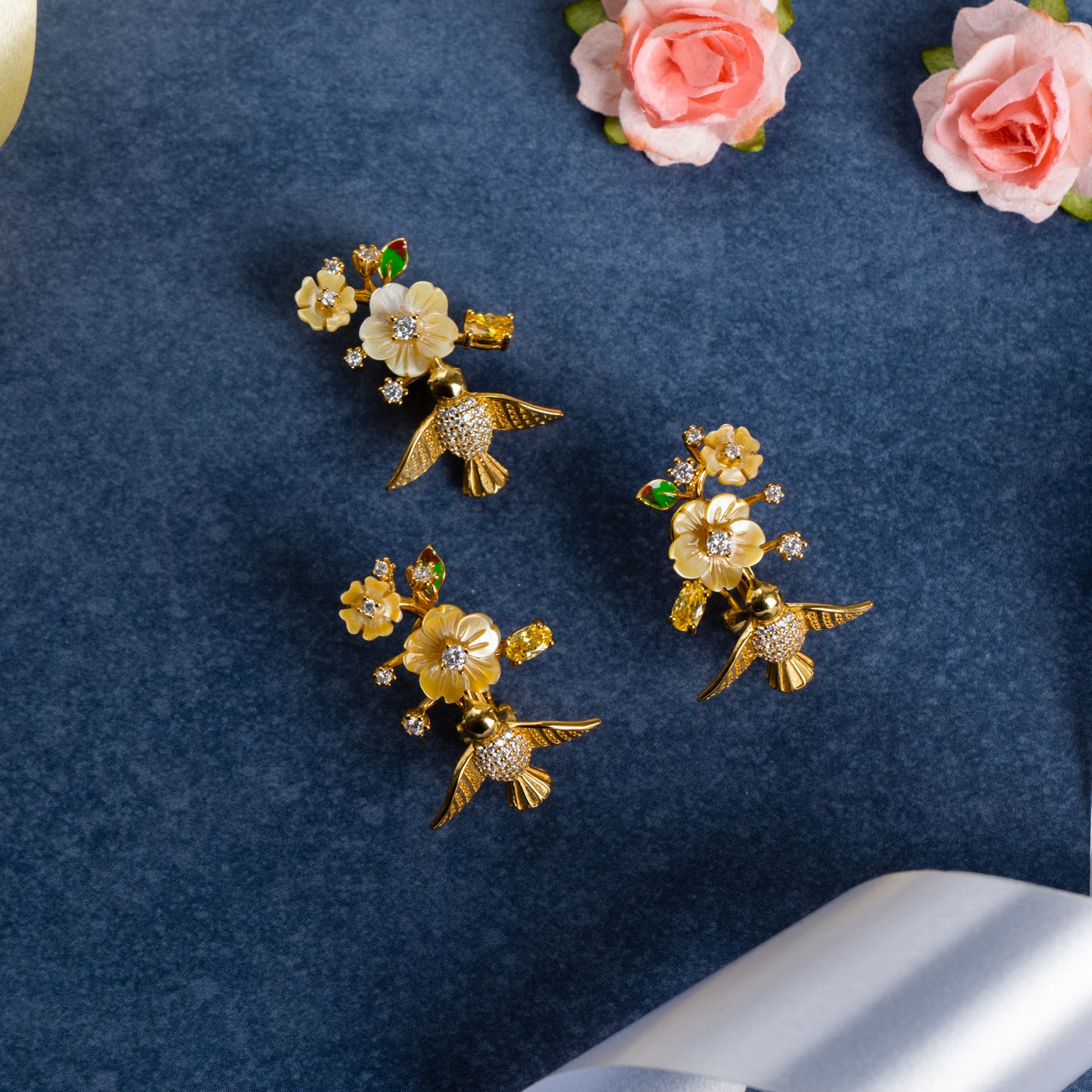 Floating Blooms and Wings Set