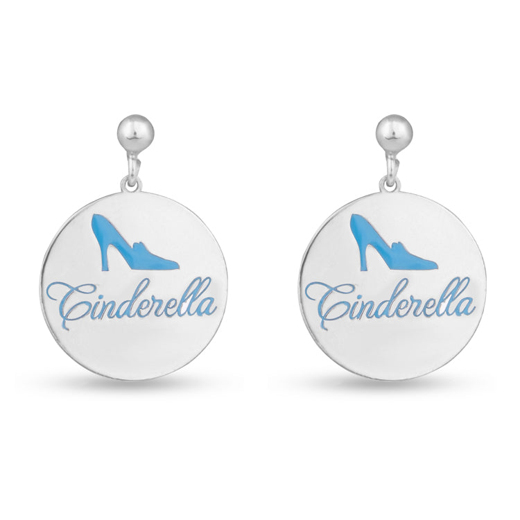 Enchanted Slipper Cinderella Kiddie Earrings