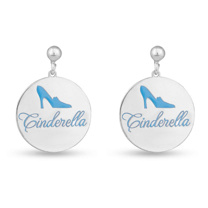 Enchanted Slipper Cinderella Kiddie Earrings
