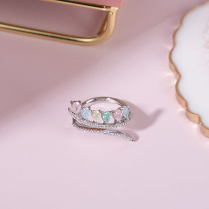 Iridescent Melody Ring