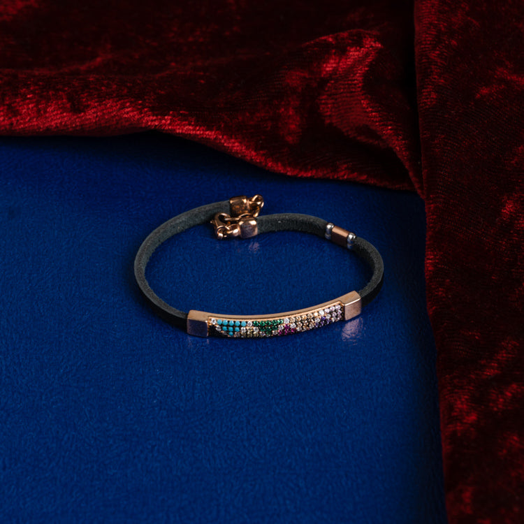 Bracelet with Multicolored Stones