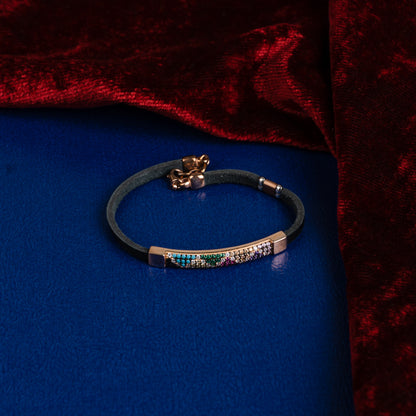 Bracelet with Multicolored Stones