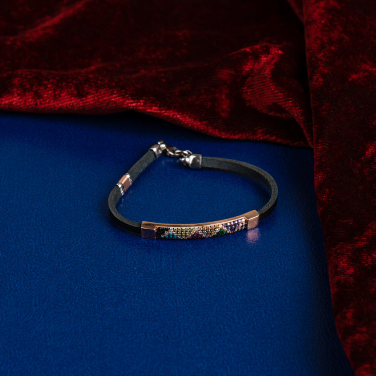 Bracelet with Multicolored Stones