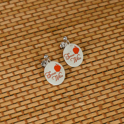Snowy Enchantment Kiddie Silver Earrings