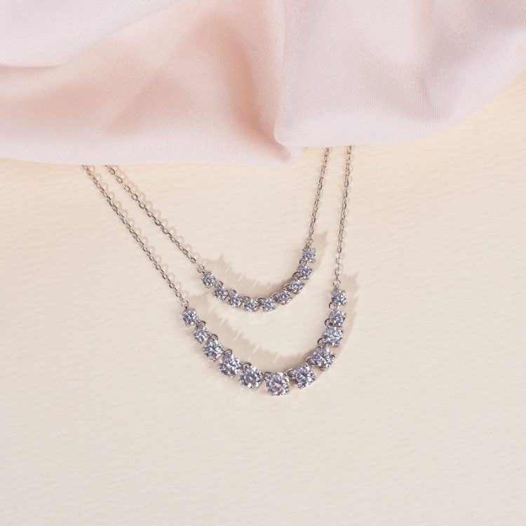 Parallel Radiance Necklace