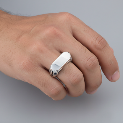 Sleek Arc Ring