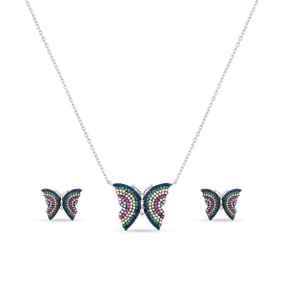 Color Bloom Butterfly Set